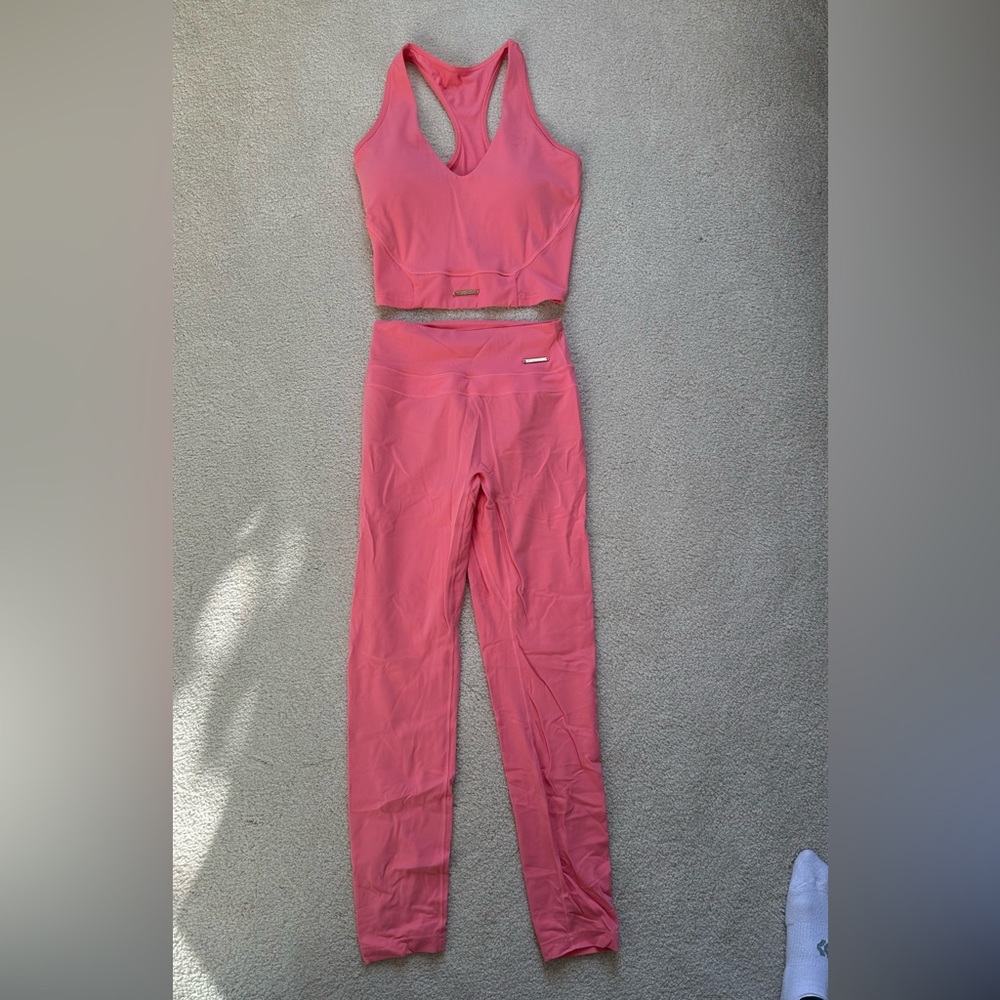 Gymshark Whitney Simmons Pink Workout Set